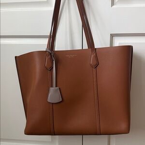 Tory Burch Tan Leather Perry Tote